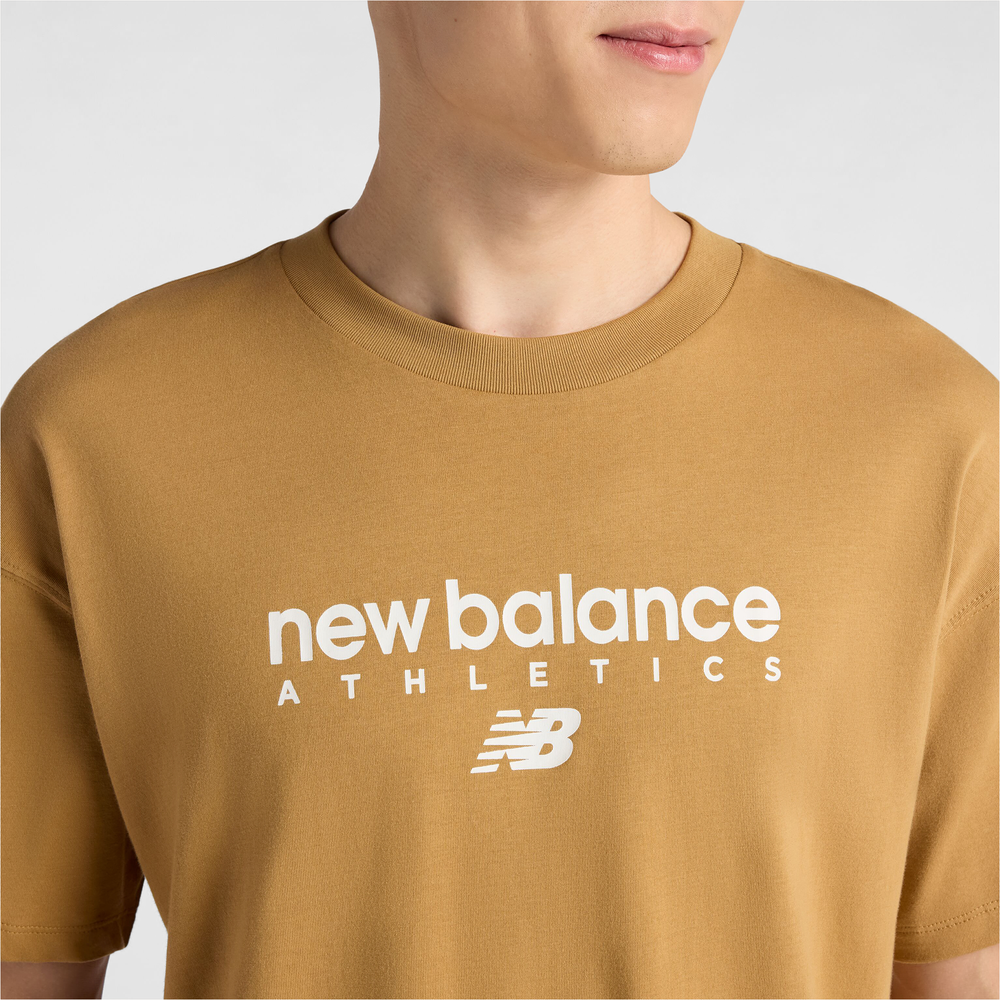 Férfi póló New Balance MT61D0U5ABG – narancssárga