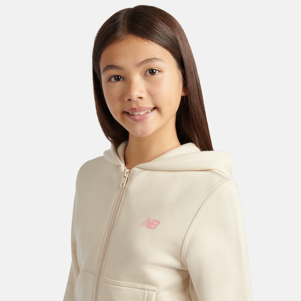 Gyerek pulóver New Balance YT61P93CLIN – bézs