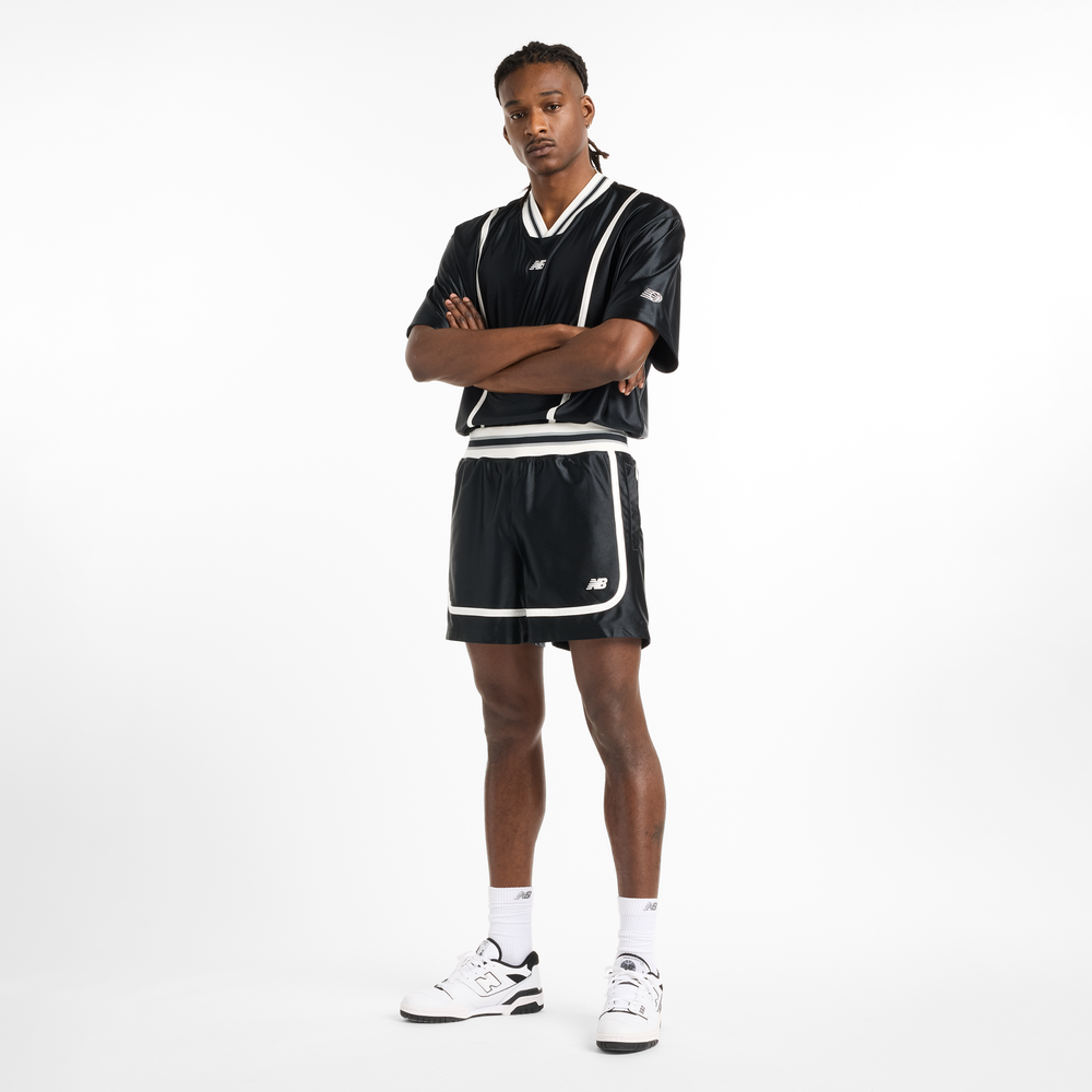 Férfi futónadrág New Balance MS51608BK – fekete