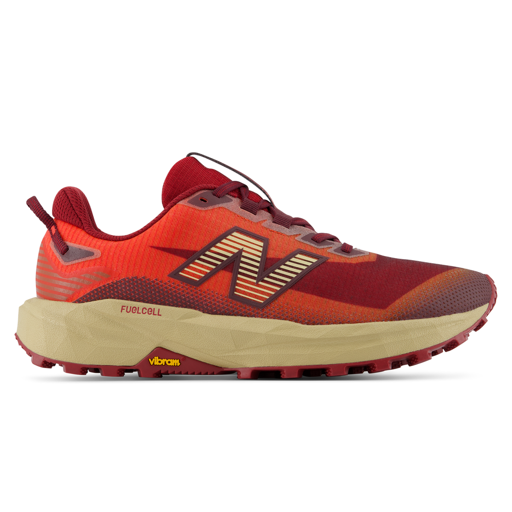 Férfi futócipő New Balance FuelCell Rebel Trail MRBT9X5 – bordó