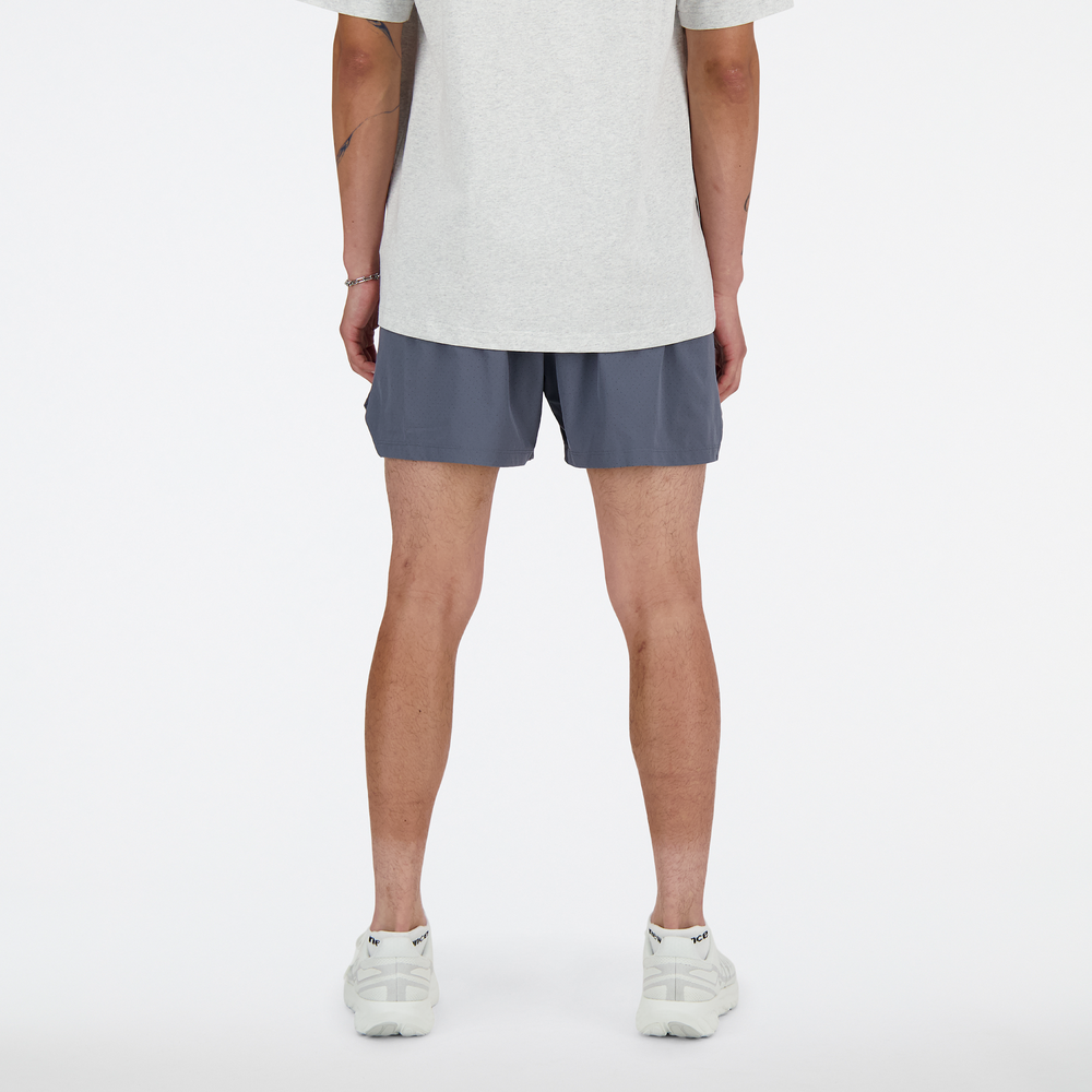 Férfi futónadrág New Balance MS41286GT – szürke