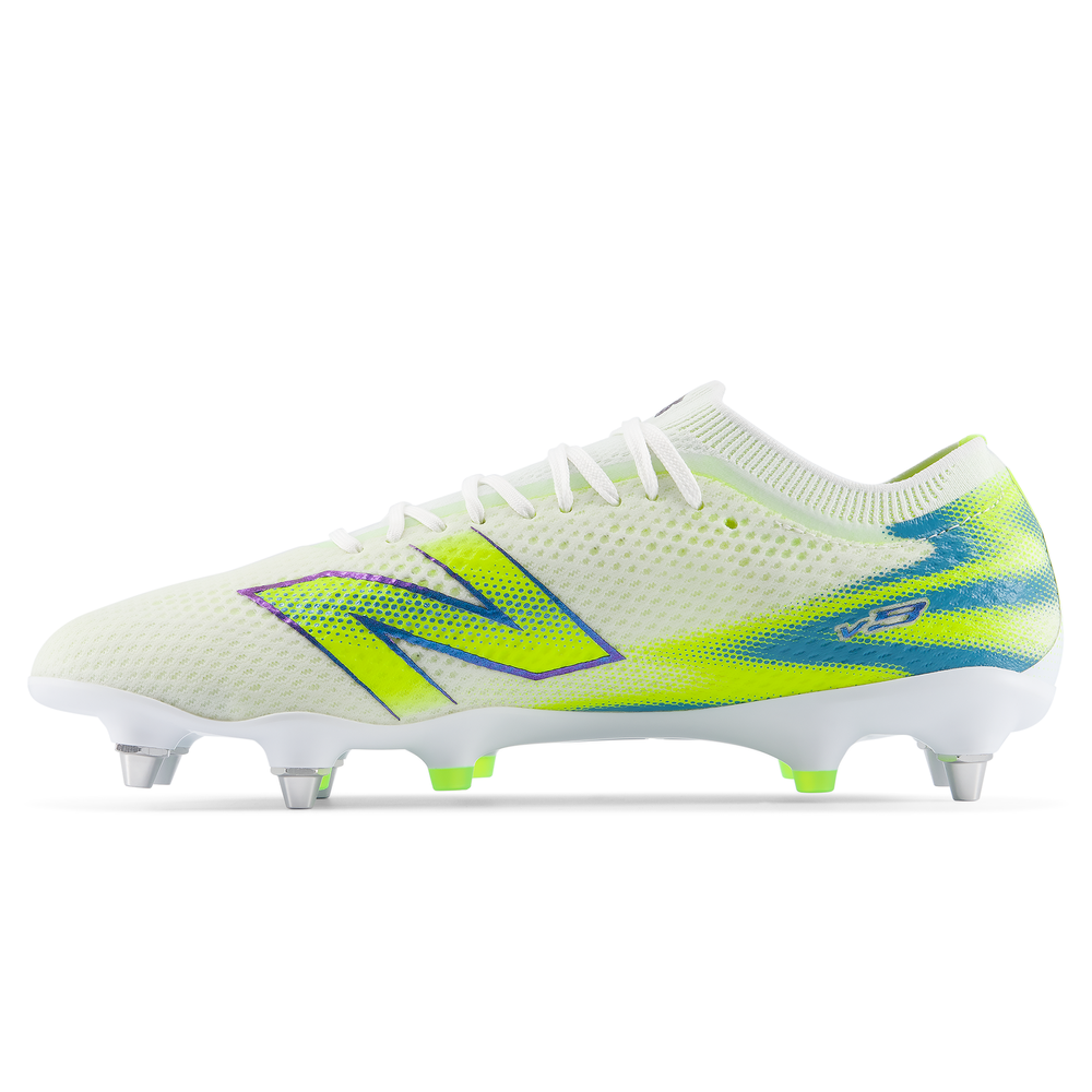 Férfi focicipő New Balance FURON PRO SG V9 UF2S1Z2 – fehér