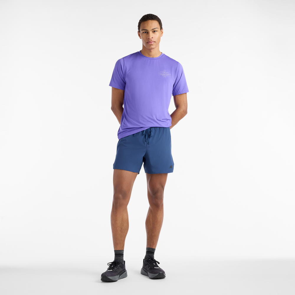 Férfi futónadrág New Balance RC Essential – kék