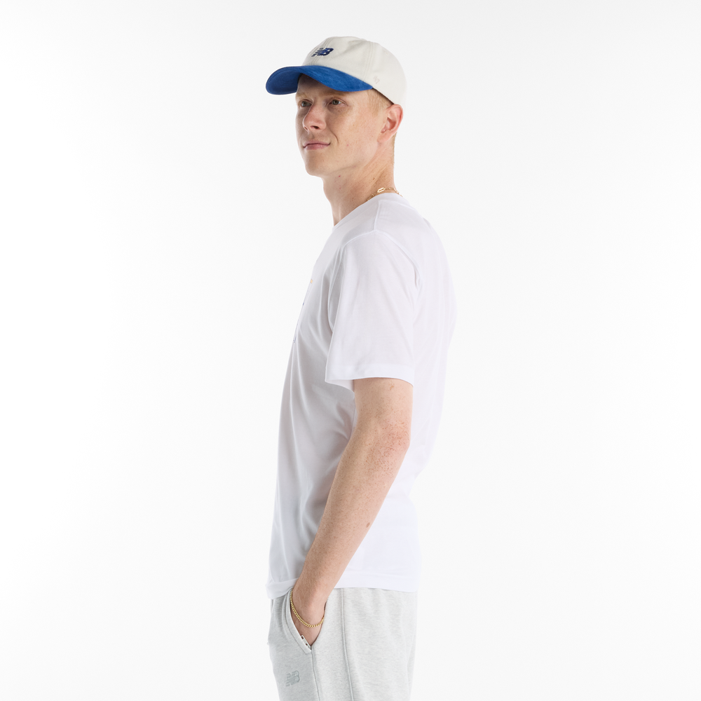 Férfi póló New Balance MT61Y0XJWT – fehér