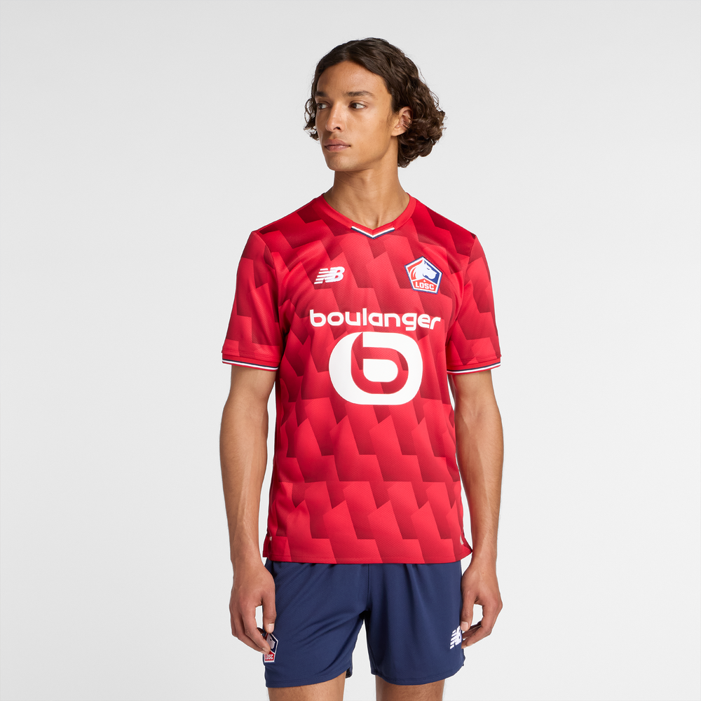 Férfi póló New Balance LOSC Lille MT230454HME – piros