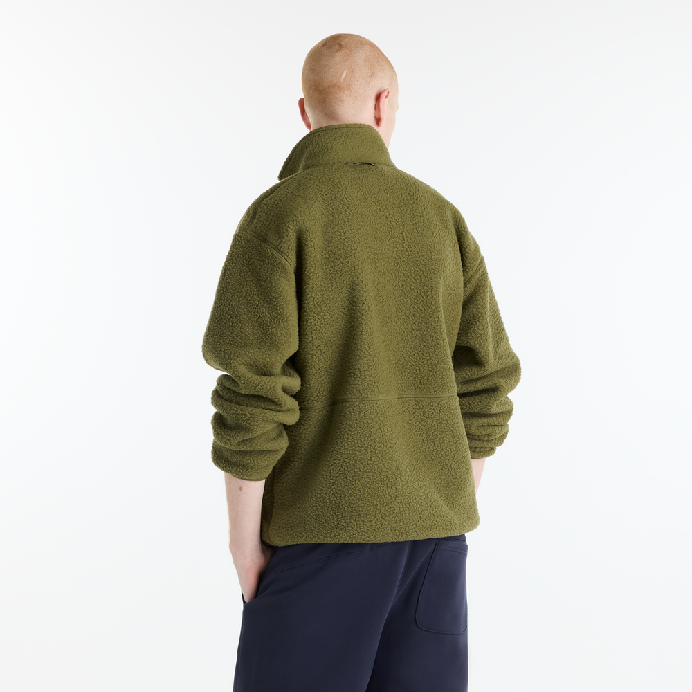 Férfi kabát New Balance High Pile – zöld