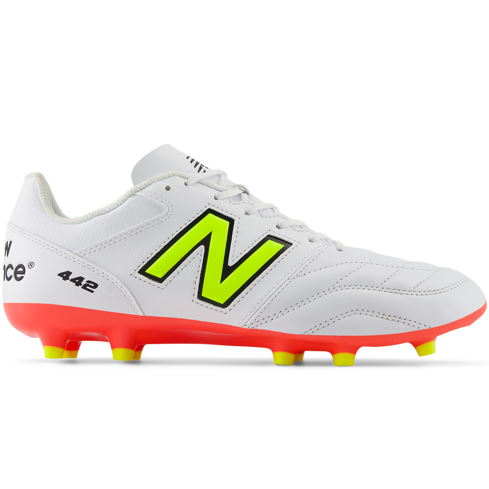 Férfi focicipő New Balance 442 V2 TEAM FG MS42FIB2 – fehér