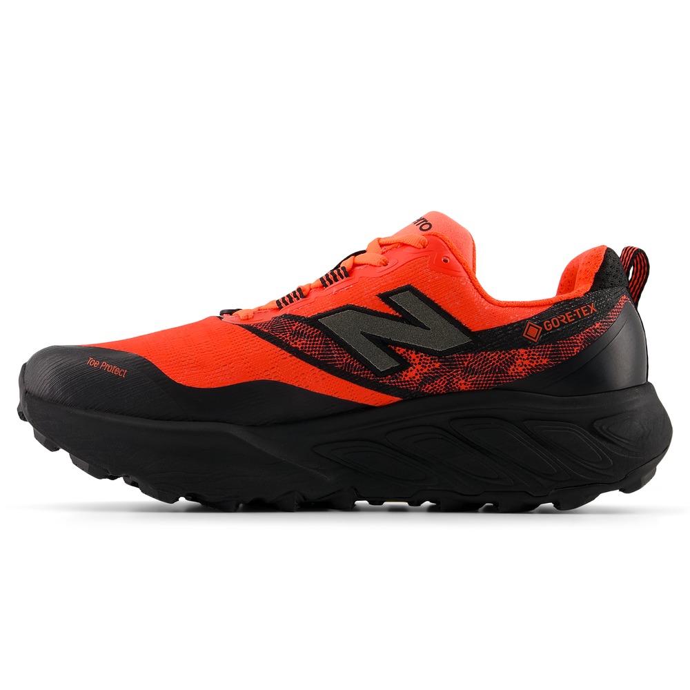 Férfi futócipő New Balance Fresh Foam X Hierro v9 Gore-Tex MTHIGLC9 – narancssárga