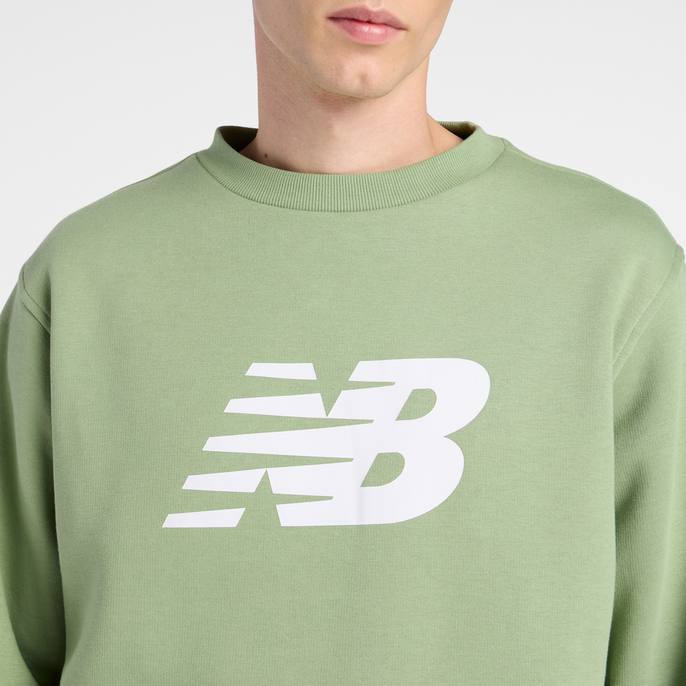 Férfi felső New Balance MT43905AAR – zöld