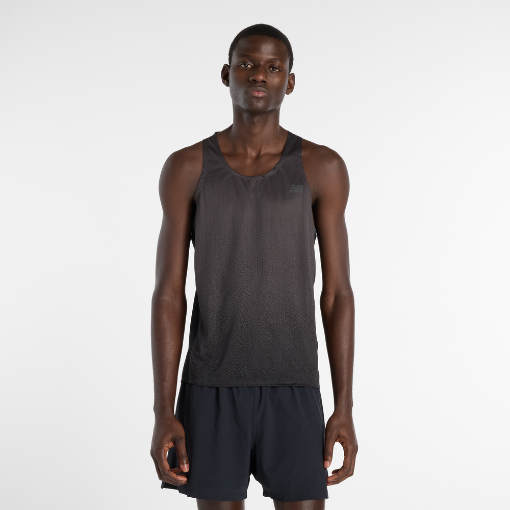 Férfi futópóló New Balance MT61S1LIBK – fekete