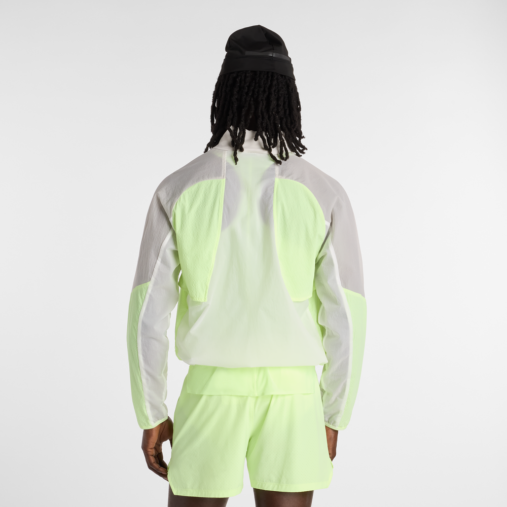 Férfi kabát New Balance MJ61U1I9AFG – fehér