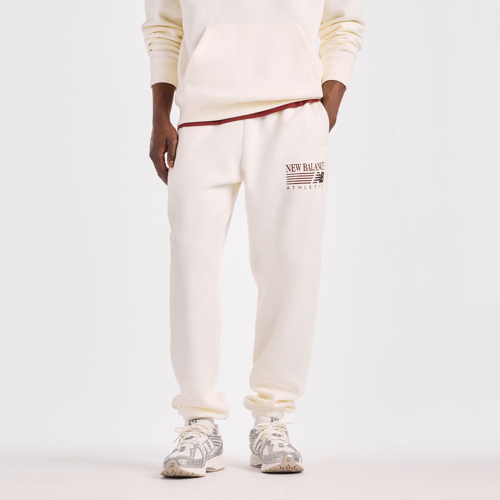 Férfi nadrág New Balance MB62S1NTAGA – bézs