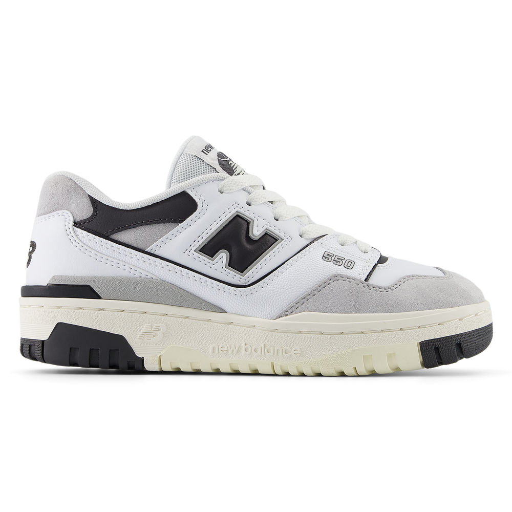 Gyermekcipő New Balance GSB550BW – fehér