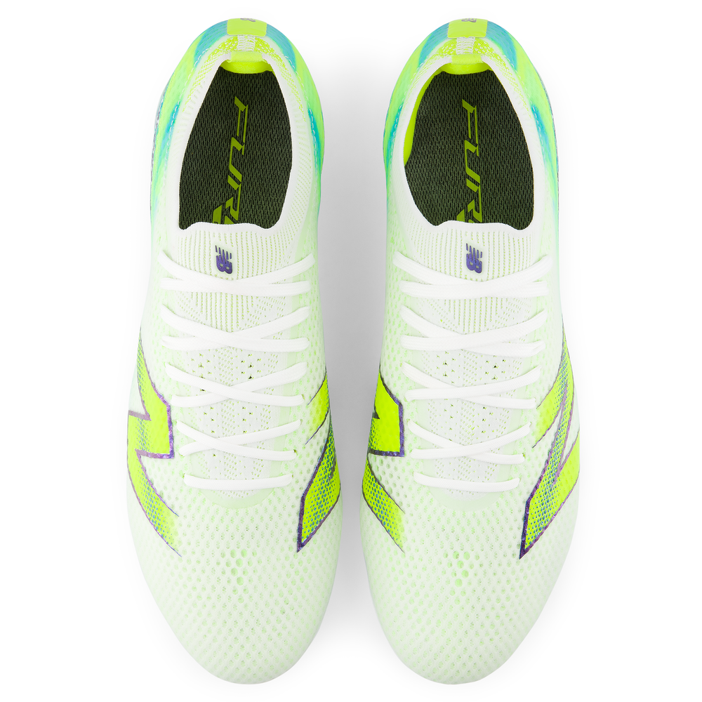 Férfi focicipő New Balance FURON ELITE SG V9 UF1S68P – fehér