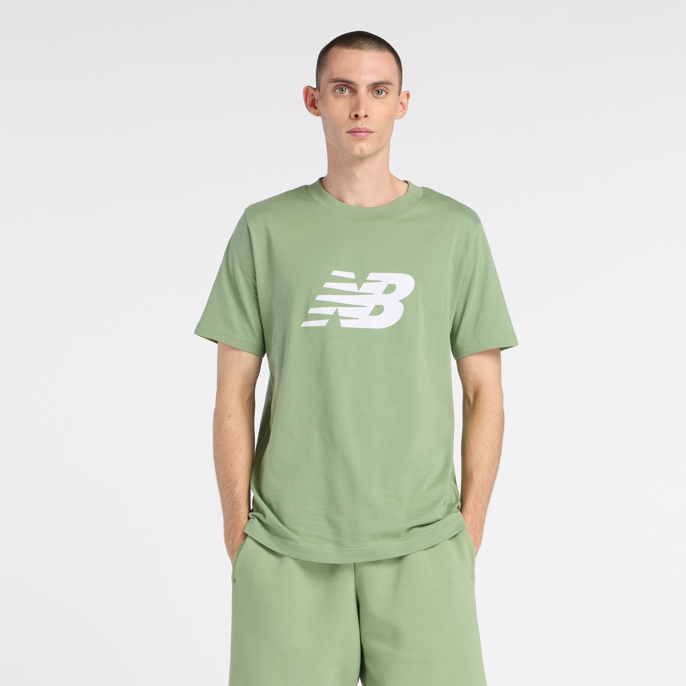 Férfi póló New Balance MT43906AAR – zöld