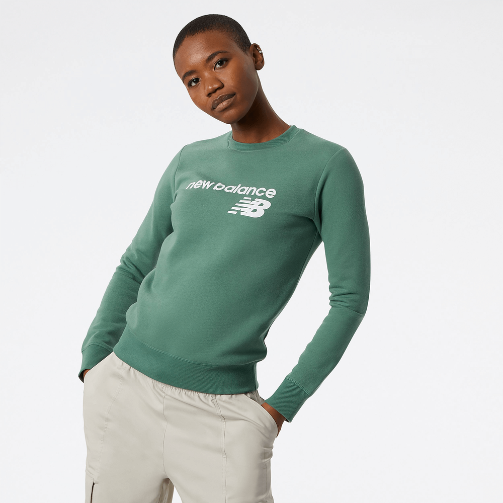 Női felső New Balance WT03811JD – zöld
