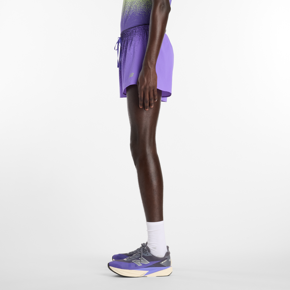 Férfi futónadrág New Balance MB6140TLEPU – lila