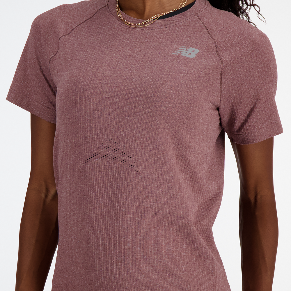 Női póló New Balance WT41123LRC – rózsaszín