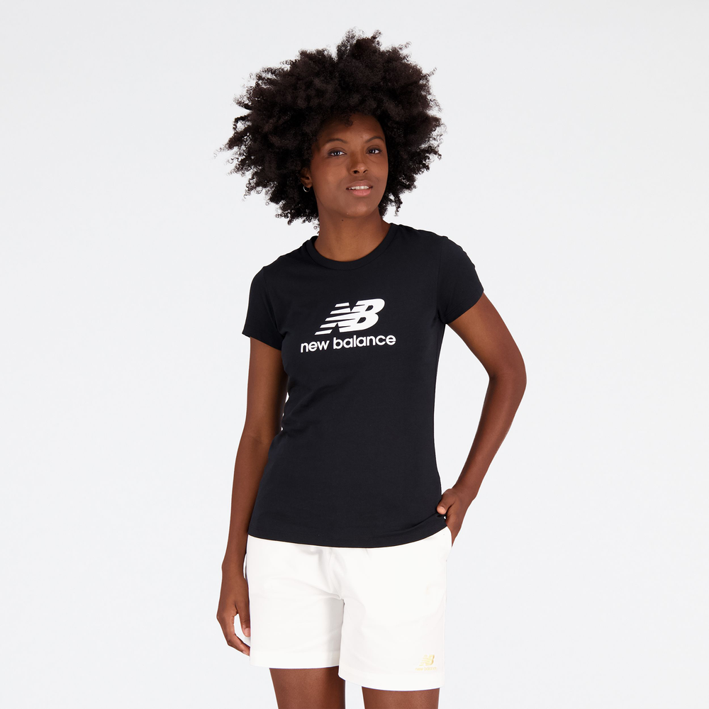 Női póló New Balance WT31546BK – fekete