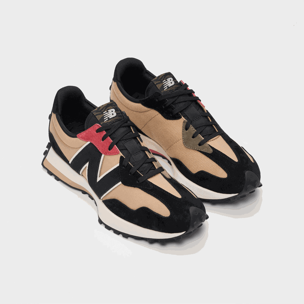 Cipő New Balance U327CNP – fekete és barna