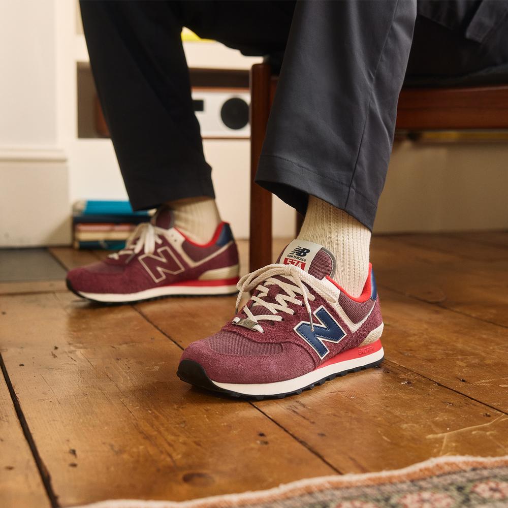 Unisex cipő New Balance U574RX2 – piros