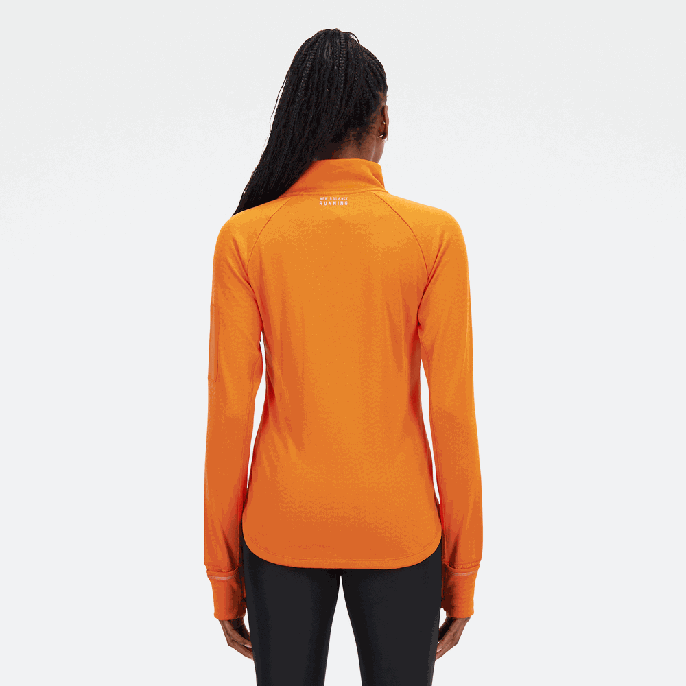 Női felső New Balance WT23252CEN – narancssárga
