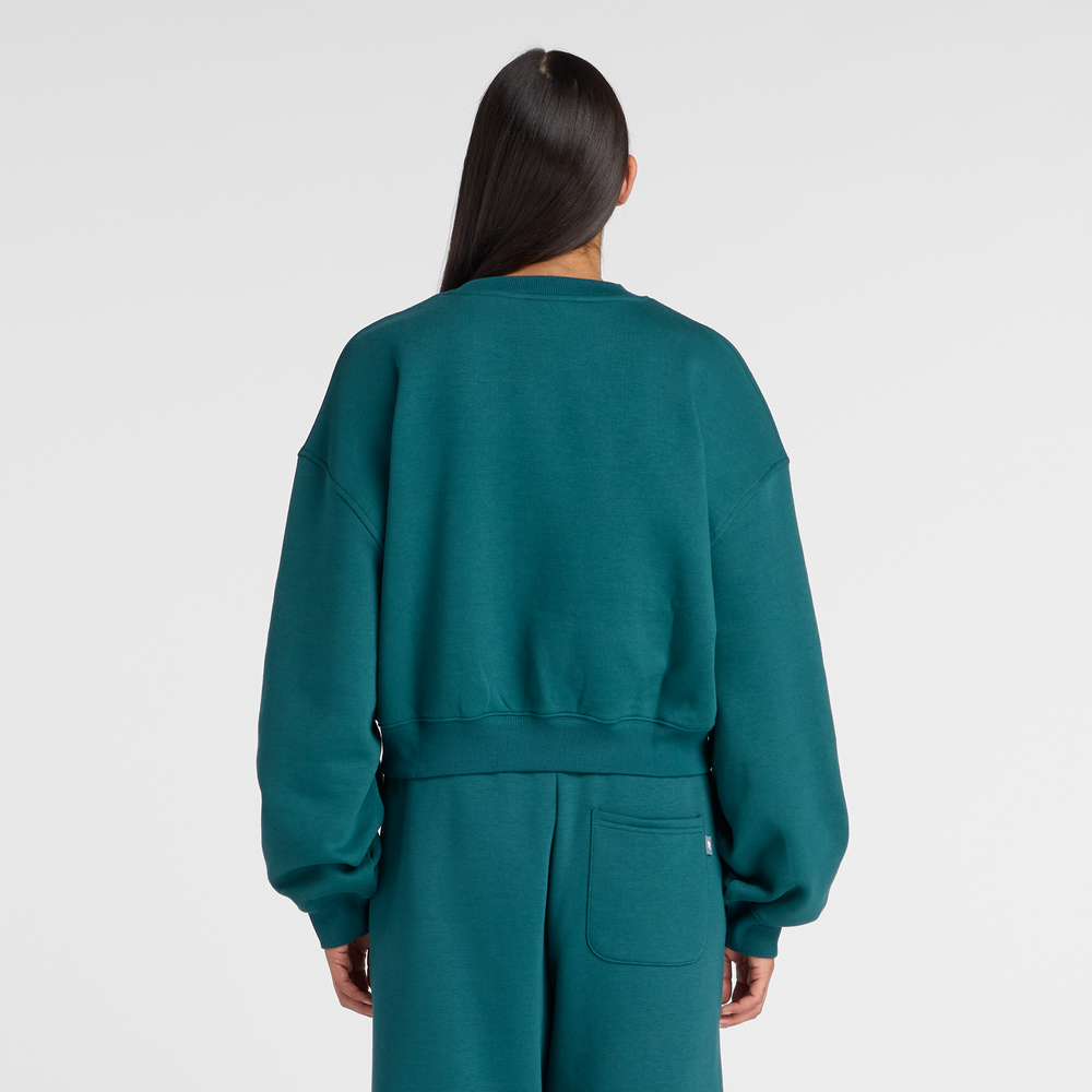 Női felső New Balance WT61935IAAV – zöld