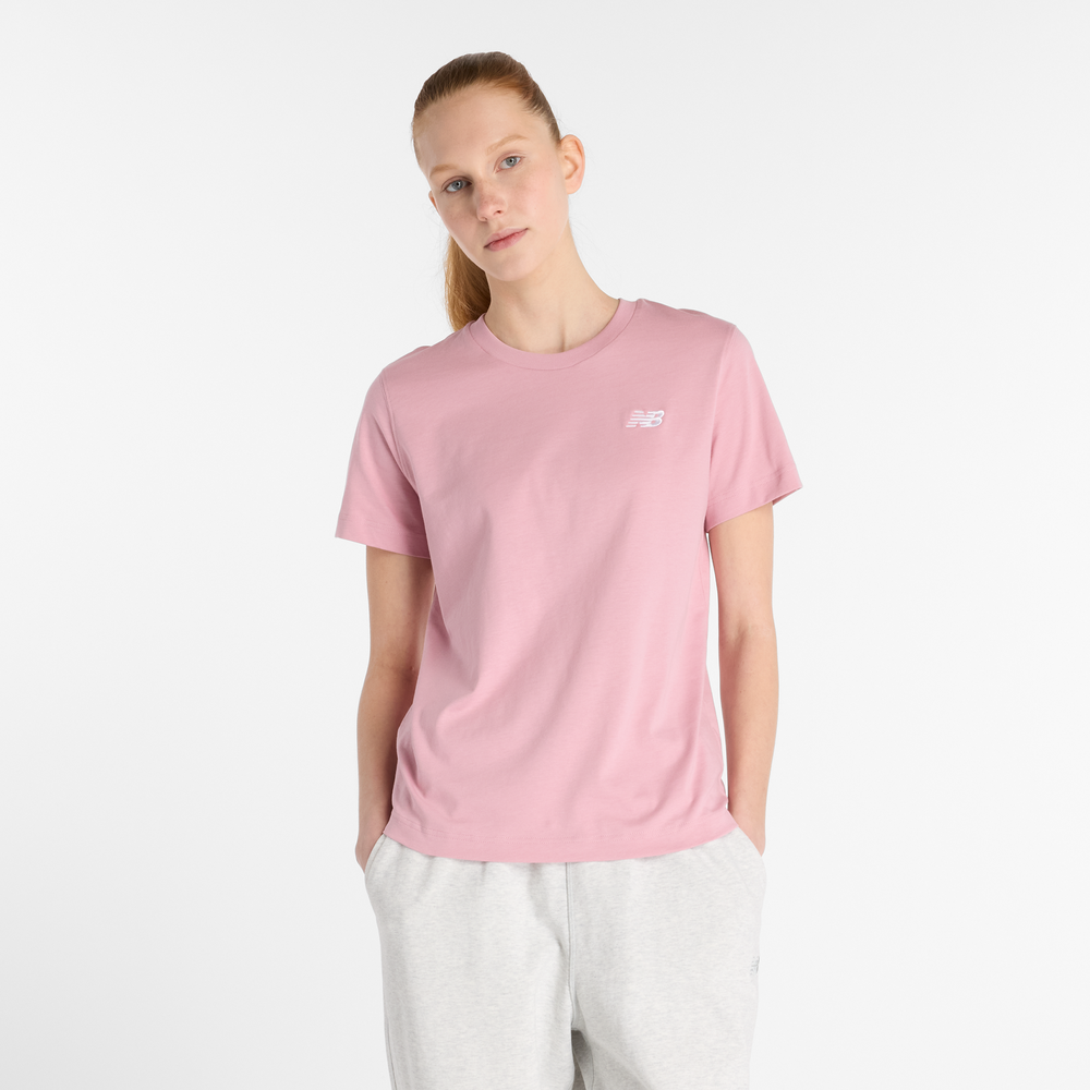 Női póló New Balance WT41509PTF – rózsaszín