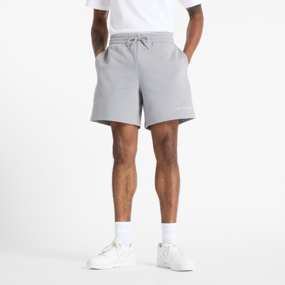 Férfi nadrág New Balance MS51506YST – szürke