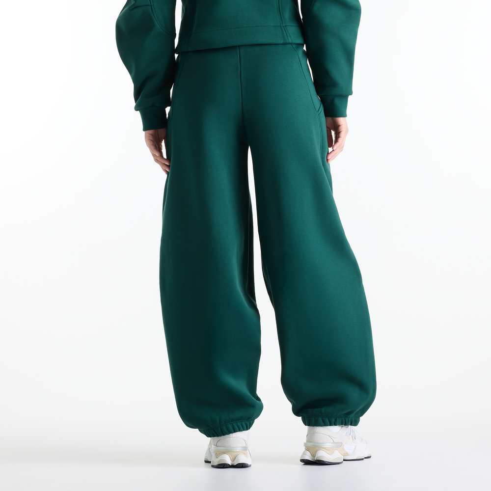 Női nadrág New Balance Athletics – zöld