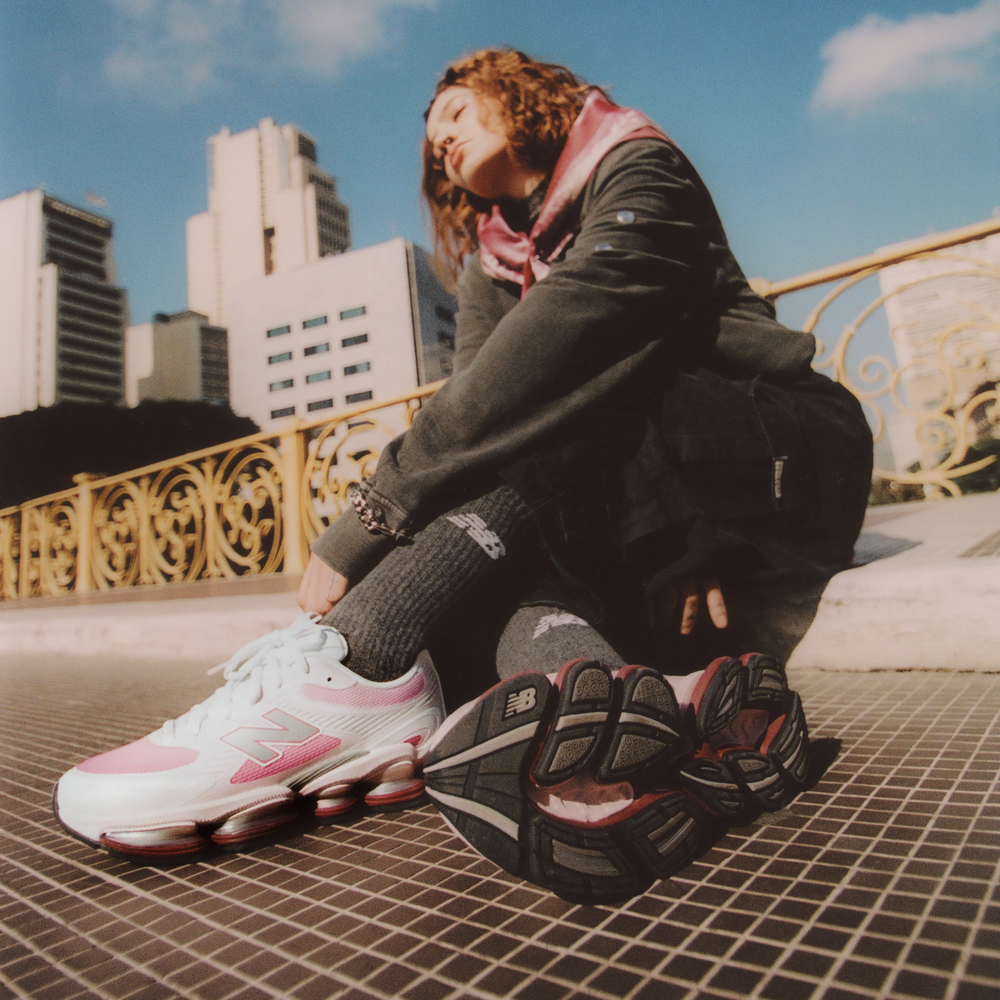 Unisex cipő New Balance ABZORB U2000PBC – rózsaszín