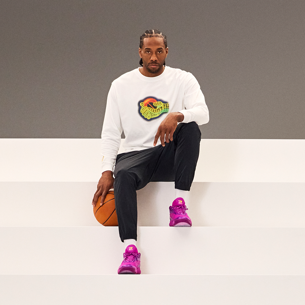 Férfi cipő New Balance KAWHI IV BBKLSGY4 – rózsaszín