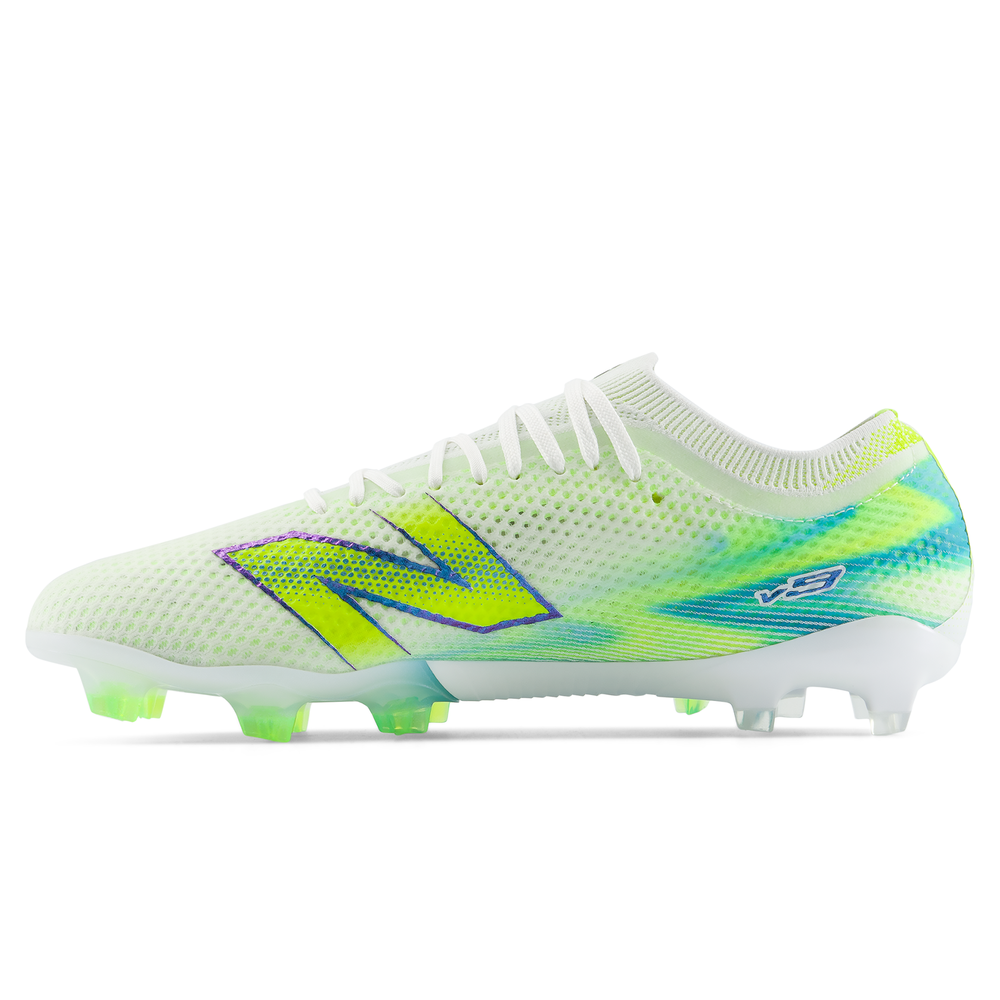 Férfi focicipő New Balance FURON ELITE FG V9 UF1F7R4 – fehér