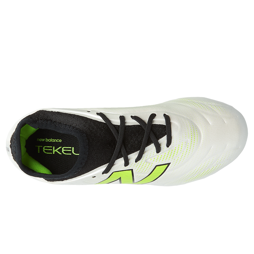Focicipő gyerekeknek New Balance TEKELA TEAM LOW JNR FG V5 SJT3FSP5 – fehér