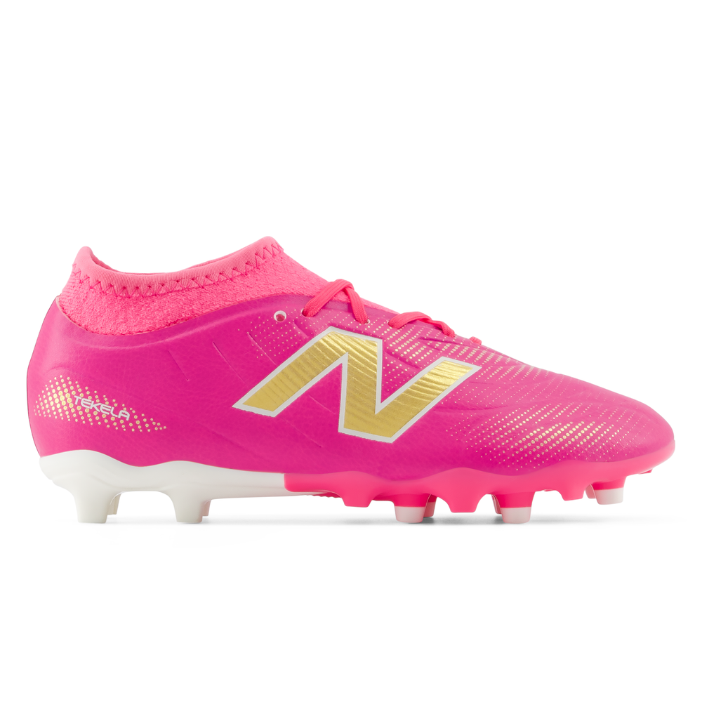 Focicipő gyerekeknek New Balance TEKELA TEAM LOW JNR FG V5 YT3FL6OG – rózsaszín