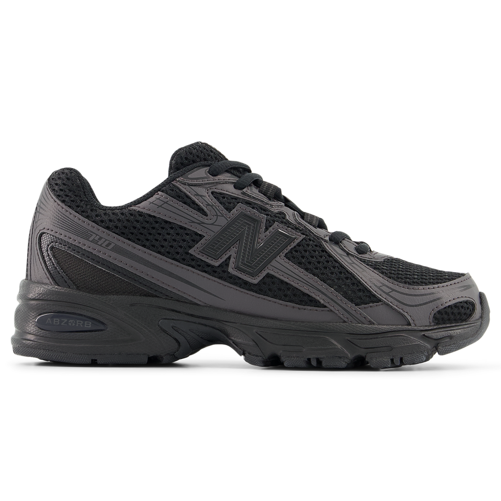 Gyermekcipő New Balance GR740BO – fekete