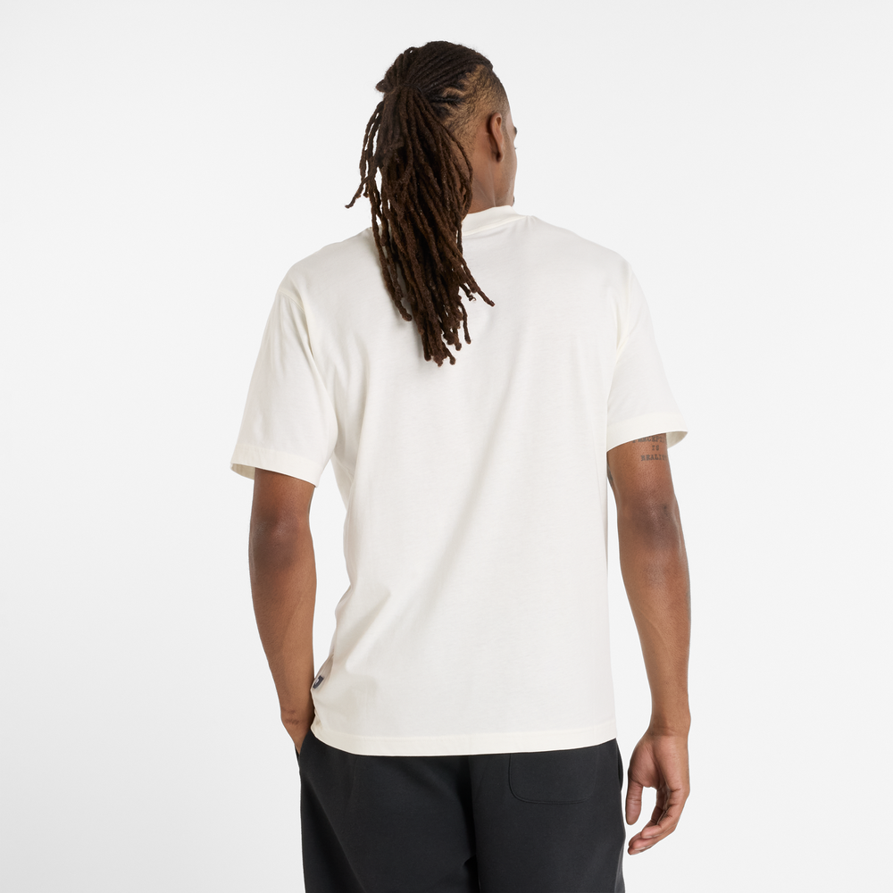 Férfi futópóló New Balance MT51507SST – fehér