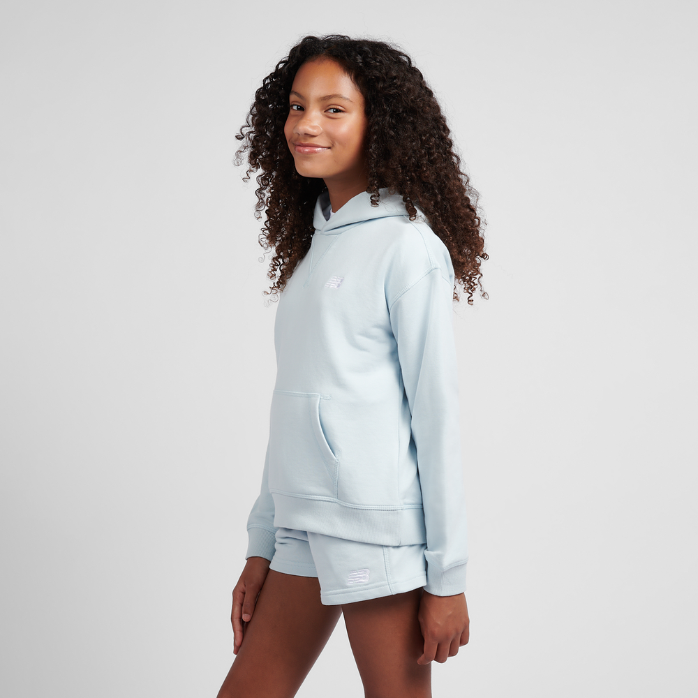 Gyerek pulóver New Balance LAKG0056FRL – kék
