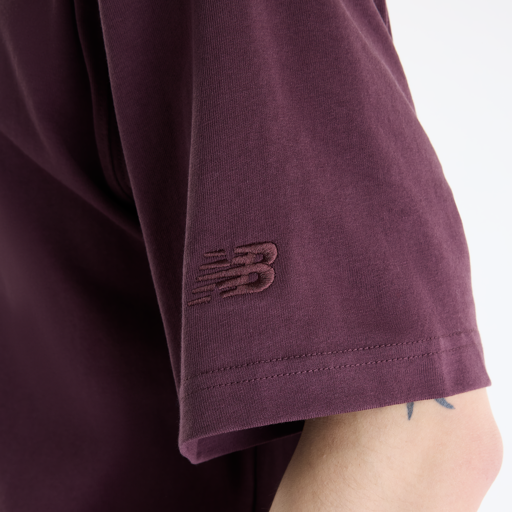 Férfi póló New Balance Athletics – bordó