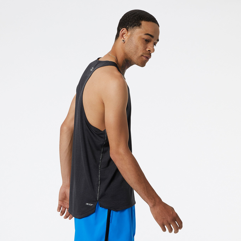 Férfi póló New Balance MT21260BK – fekete