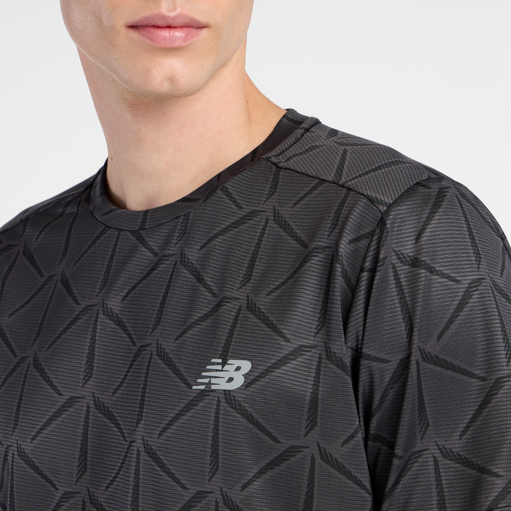 Férfi futópóló New Balance MT6116OHBK – fekete