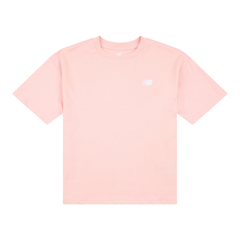 Gyerek póló New Balance LAKG0001PIE – rózsaszín