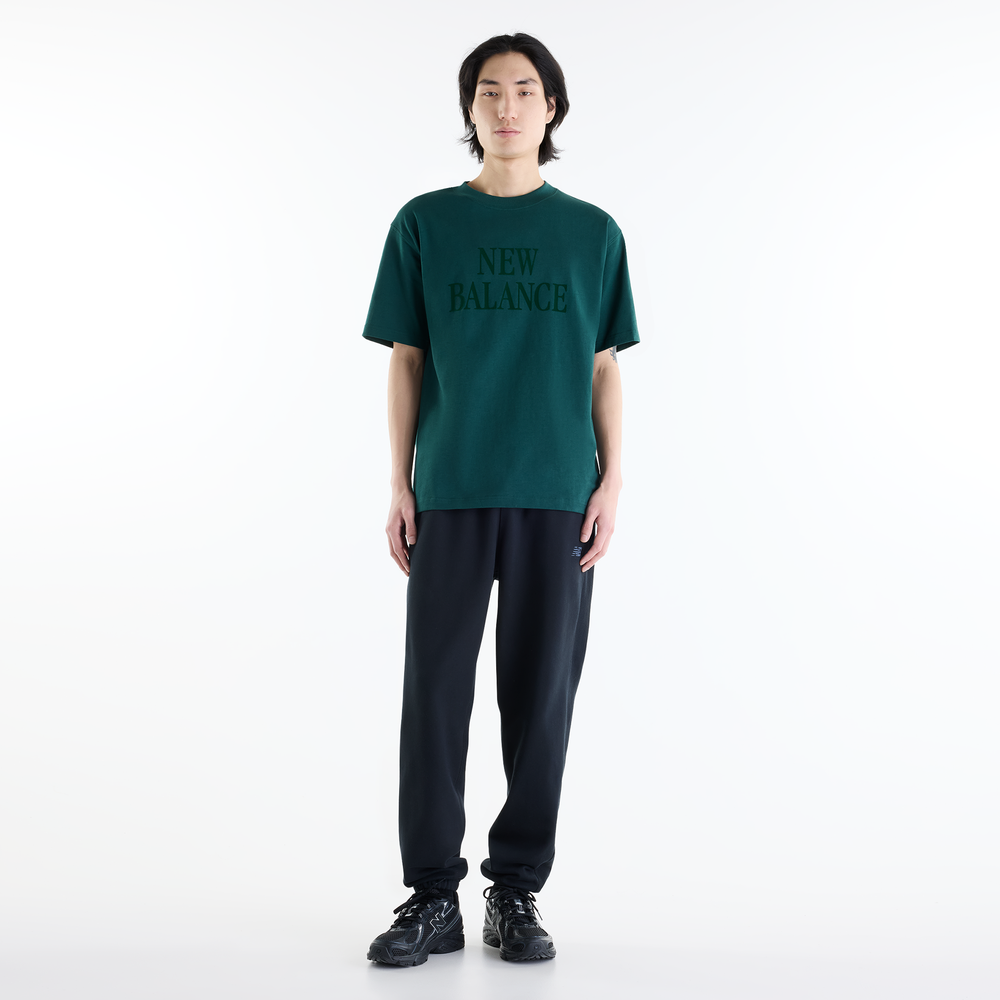 Férfi póló New Balance Athletics – zöld