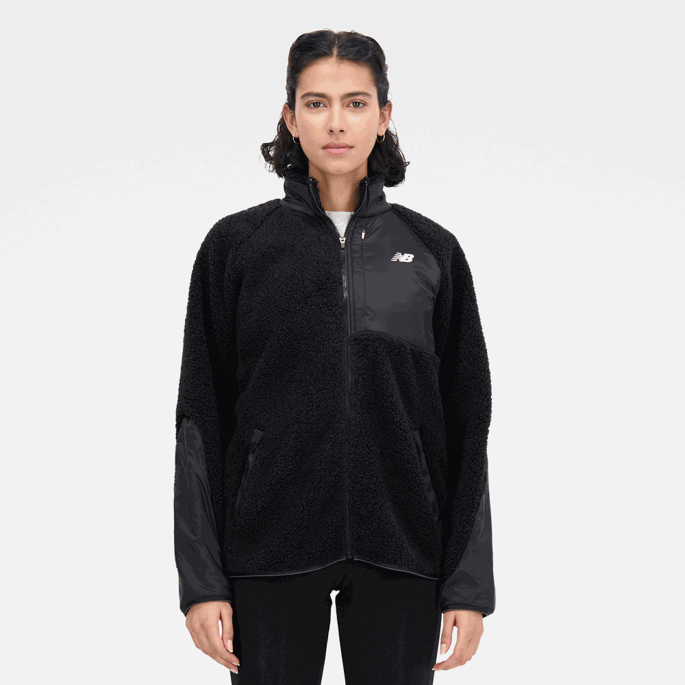 Női felső New Balance WJ33285BK – fekete