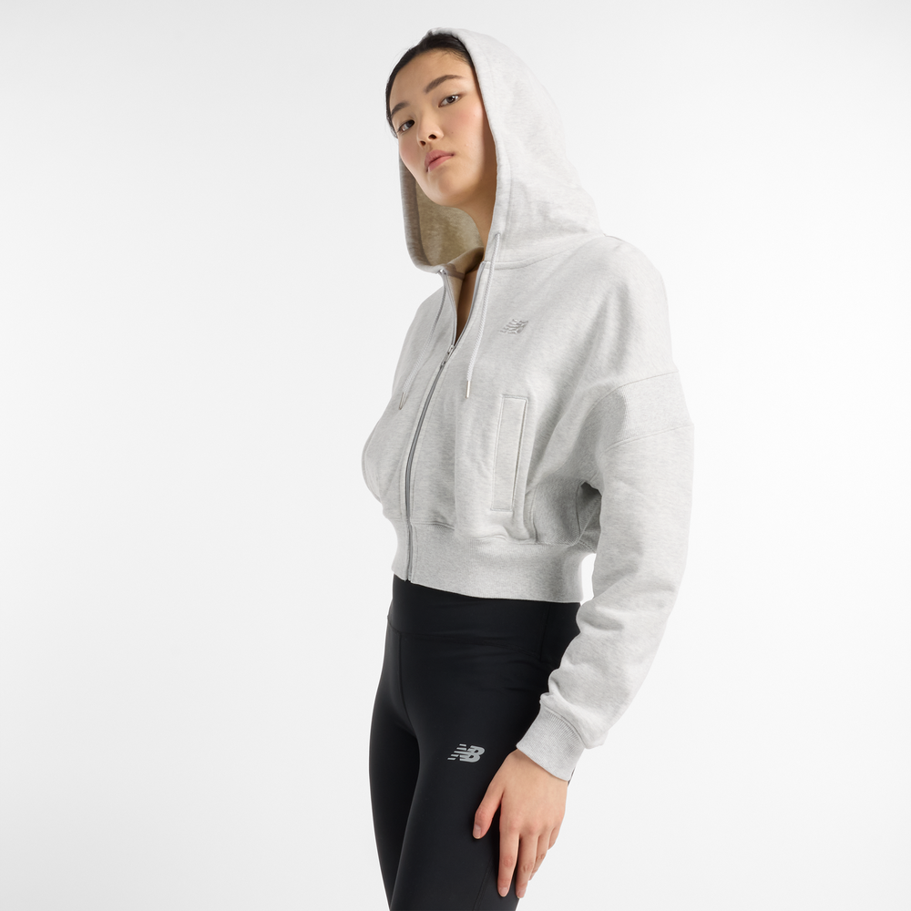 Női felső New Balance WJ51506AHH – szürke
