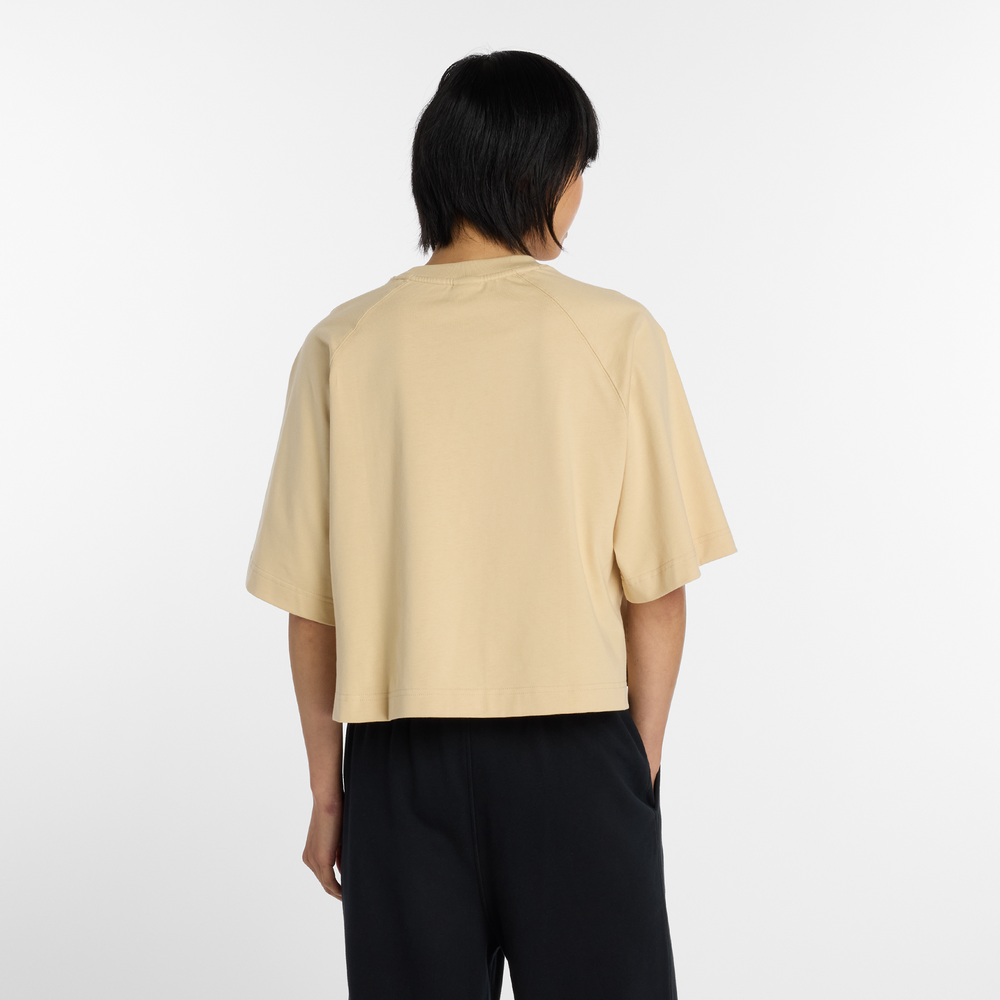 Női póló New Balance WT6147DDABC – sárga