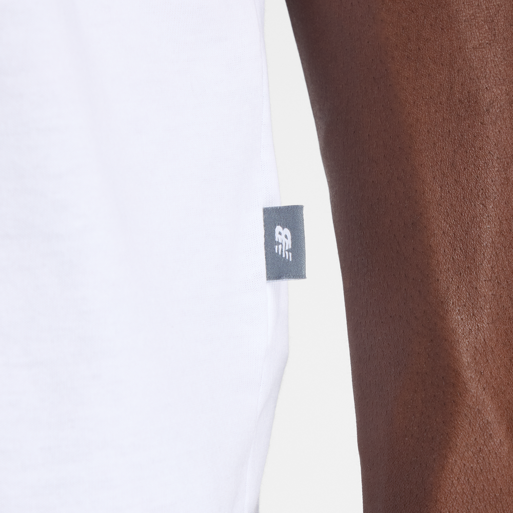 Férfi póló New Balance MT61L3FMWT – fehér