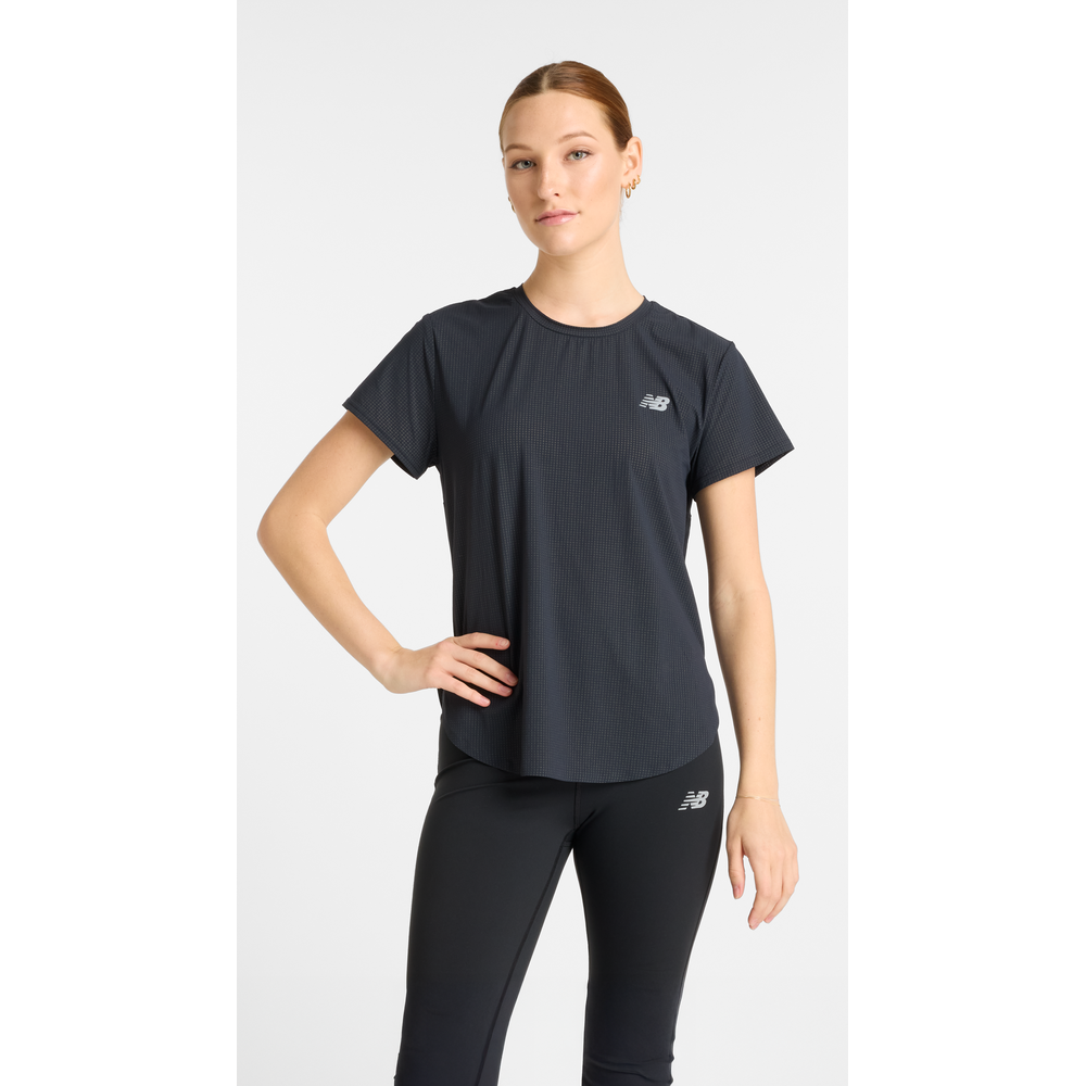 Női póló New Balance WT51227BK – fekete