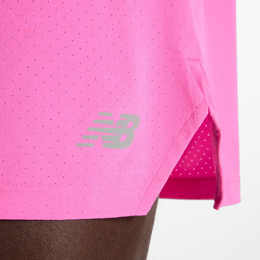 Férfi futónadrág New Balance MS41286AAB – rózsaszín