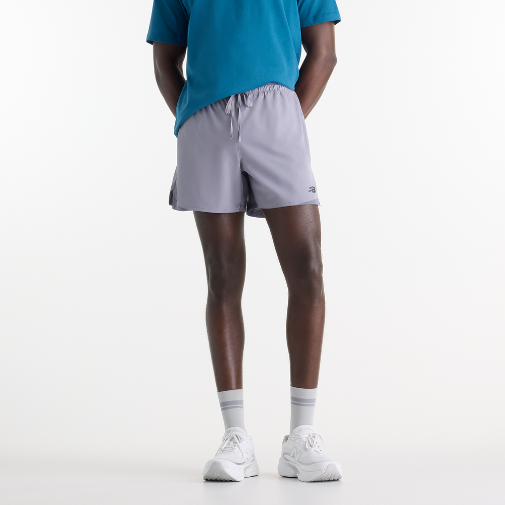 Férfi futónadrág New Balance MB6180TAOFG – szürke
